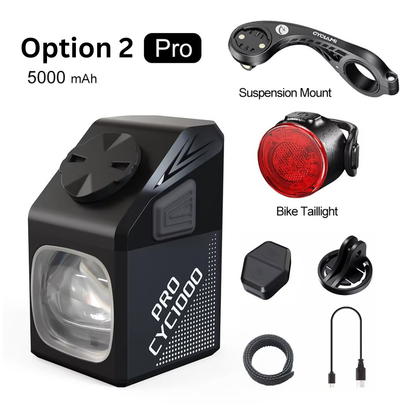 1000 Lumen Under Mount Bike Light