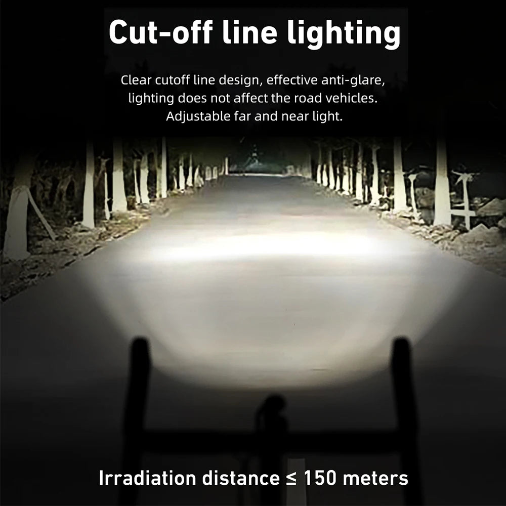 1000 Lumen Under Mount Bike Light