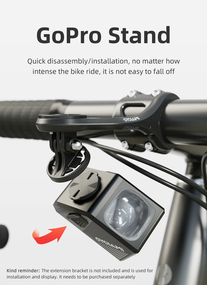 1000 Lumen Under Mount Bike Light