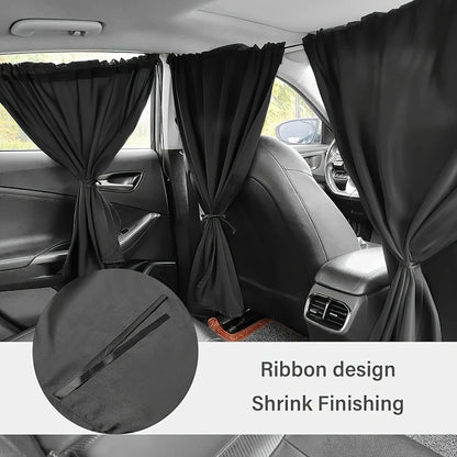 Car Privacy Curtains Set 4Pces
