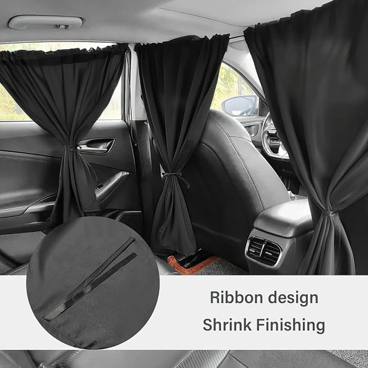 Car Privacy Curtains Set 4Pces