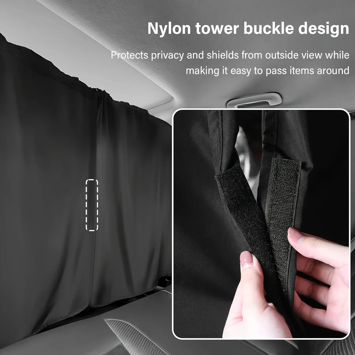 Car Privacy Curtains Set 4Pces