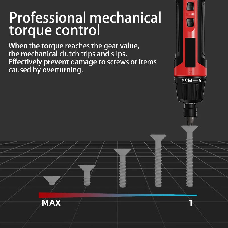 Cordless Rechargeable Screwdriver