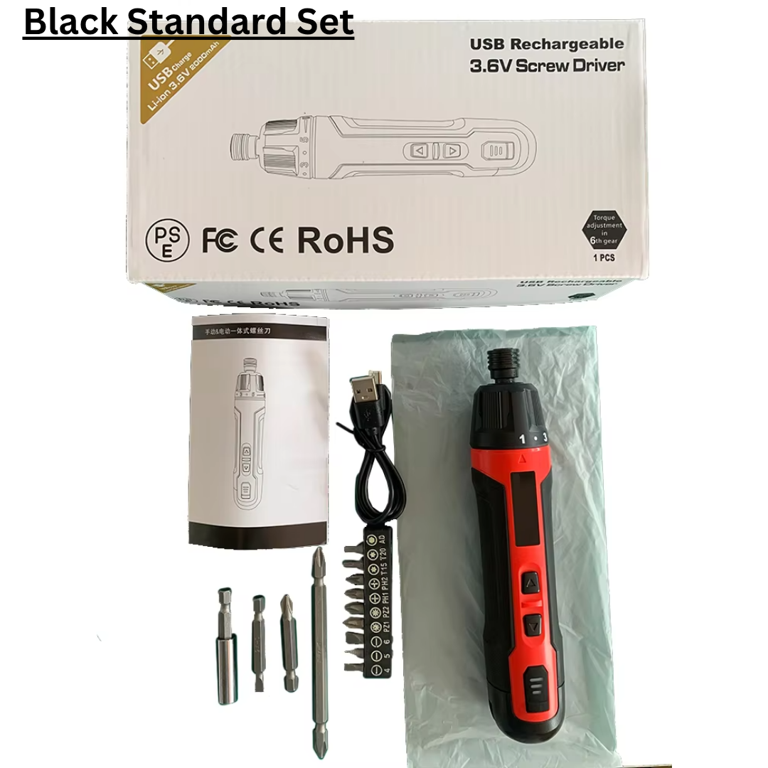 Cordless Rechargeable Screwdriver